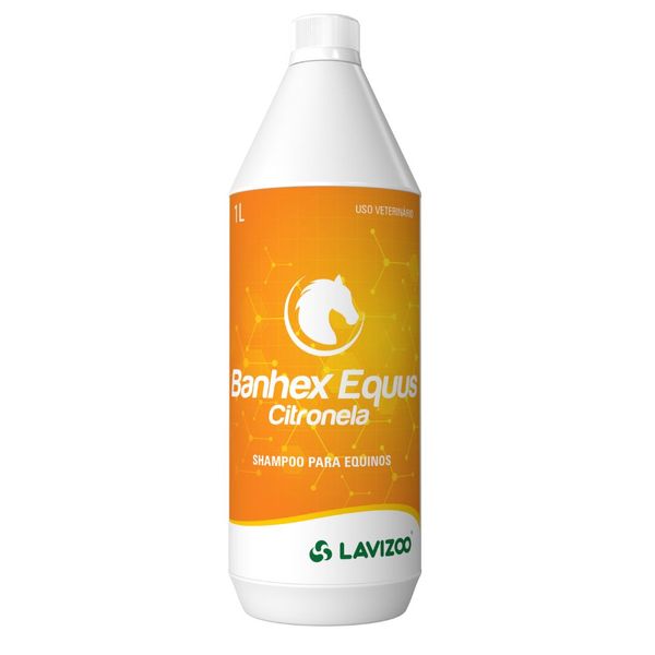 Shampoo Banhex Equus Citronela - 1 litro Shampoo Banhex Equus Citronela - 1 litro