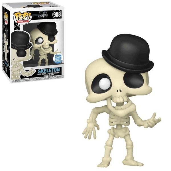 Funko Pop Corpse Bride 988 Skeleton Exclusive