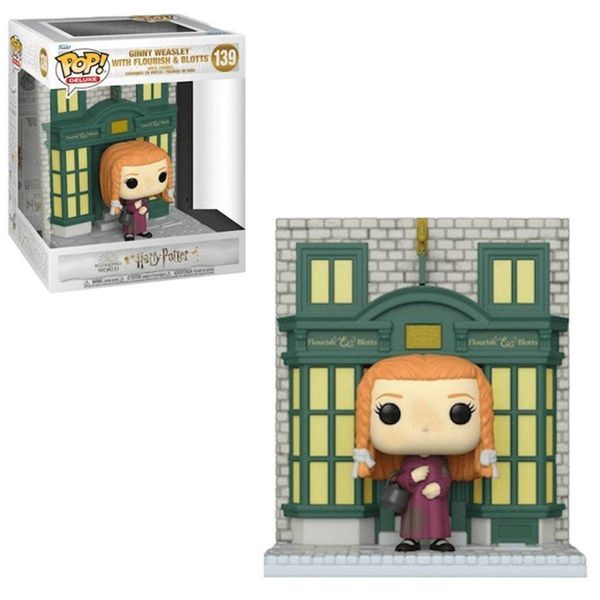 Funko Pop Harry Potter 139 Ginny Weasley w/ Flourish and Blotts Funko Pop Harry Potter 139 Ginny Weasley w/ Flourish and Blotts