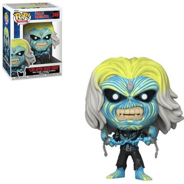 Funko Pop Rocks Iron Maiden 249 Eddie Live After Death