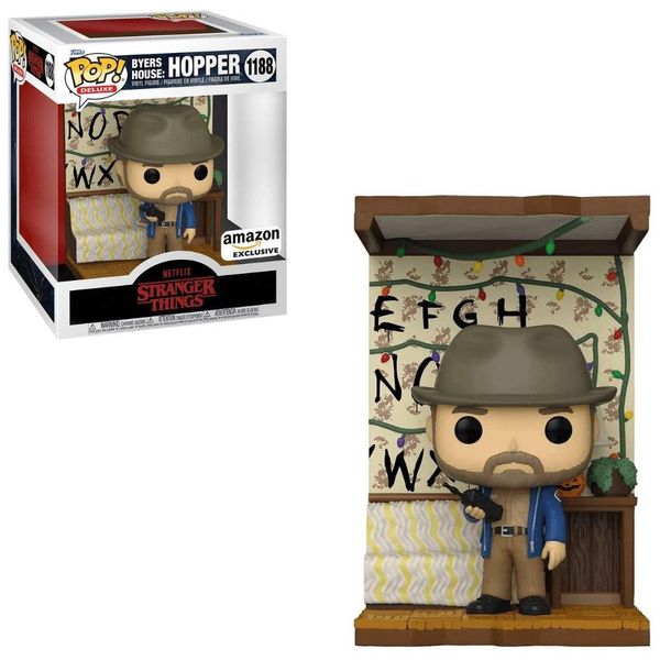 Funko Pop Stranger Things 1188 Hopper Byers House Funko Pop Stranger Things 1188 Hopper Byers House