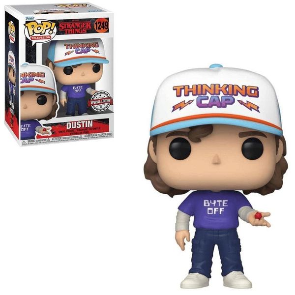 Funko Pop Stranger Things 4 1249 Dustin Exclusive