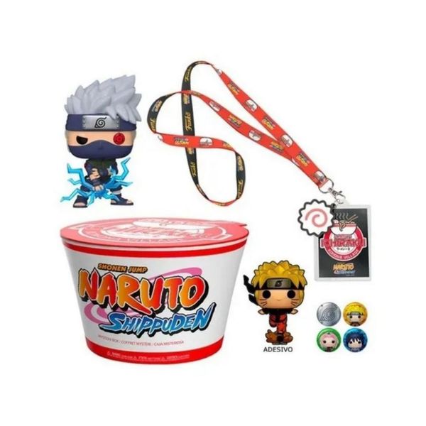 Funko Pop Naruto Mystery Box 822 Kakashi - 4 Peças