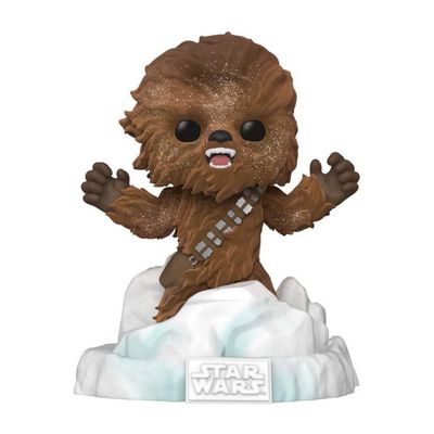 Funko Pop Star Wars 374 Chewbacca Flocked Battle Echo Base