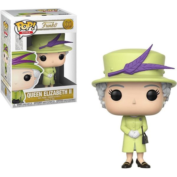 Funko Pop Royals 01 Queen Elizabeth II - Vestido Verde