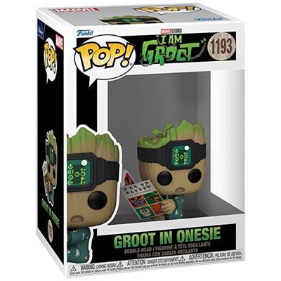Funko Pop Marvel I Am Groot 1193 Groot W/Book