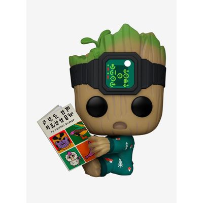 Funko Pop Marvel I Am Groot 1193 Groot W/Book