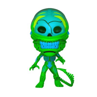 Funko Pop Aliens 731 Xenomorph Blacklight HT Scare Fair