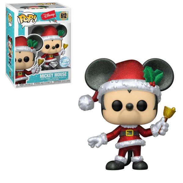 Funko Pop Disney 612 Mickey Mouse Diamond Holiday Exclusive Funko Pop Disney 612 Mickey Mouse Diamond Holiday Exclusive