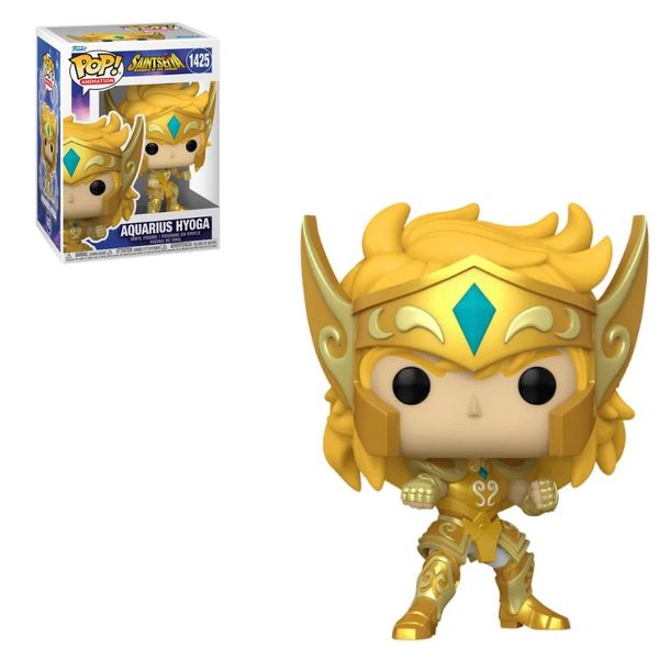 Funko Pop Saint Seiya 1425 Aquarius Hyoga Zodiaco Gold