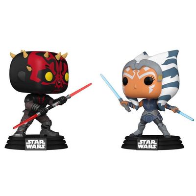 Funko Pop Star Wars Darth Maul vs Ahsoka 2-Pack