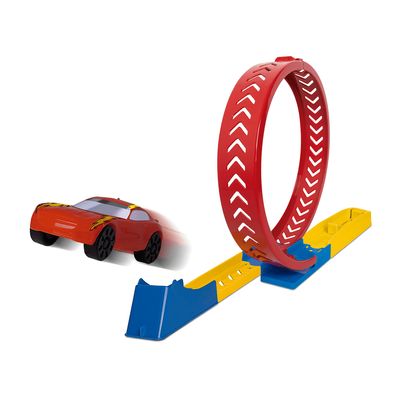 Pista Race Looping Super Fast c/ 1 Carrinho 0375 - Samba Toys