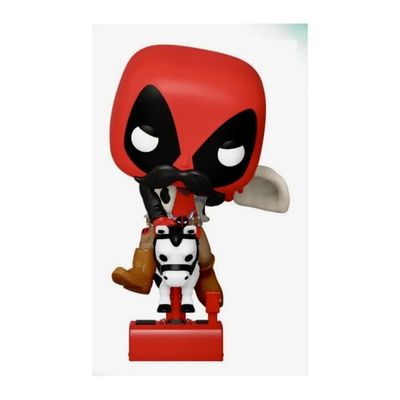 Funko Pop Deadpool 99 Sheriff Deadpool Riding Horsey Limited