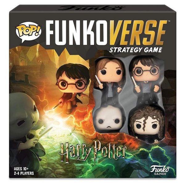 Funko Pop Funkoverse Strategy Game Harry Potter Base Set - Inglês