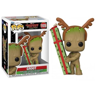 Funko Pop Guardians Of The Galaxy 1105 Groot Holiday