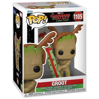 Funko Pop Guardians Of The Galaxy 1105 Groot Holiday