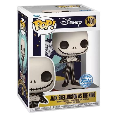 Funko Pop Disney 1401 Jack Skellington As The King