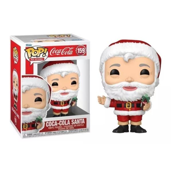 Funko Pop Coca-Cola 159 Santa Claus Coke Papai Noel