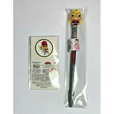 Funko Pop My Hero Academia All Might Pen & Enamel Todoroki Pin
