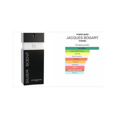 Perfume Jacques Bogart Silver Scent Masculino 100ml