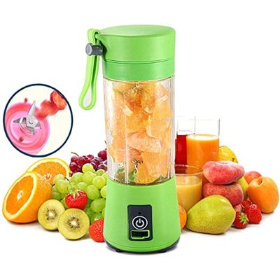 Liquidificador Portátil Hyu Vidro 380Ml Bateria