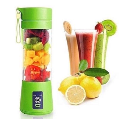 Liquidificador Portátil Hyu Vidro 380Ml Bateria