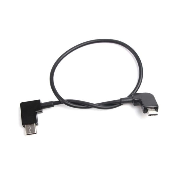 Cabo Otg para Conexão DJI Osmo Pocket em Celular Entrada Micro Usb (30cm)