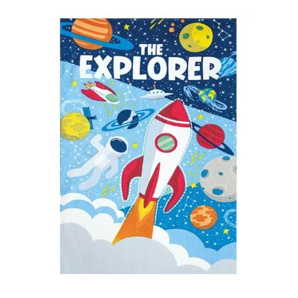 Toalha Banho Infantil Felpudo 70x115cm The Explorer Dohler