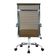 Cadeira De Escritório Esteirinha Tela Mesh Base Cromada Com Rodinha Fortt Salta Marrom - Cef04-p