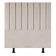 Cabeceira Estofada De Cama Casal Box 140 Cm Marina Corino bege