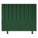 Cabeceira Estofada Cama Box King 195 Cm Marina Suede verde
