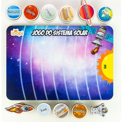 Jogo do Sistema Solar - T0016 - Loopi Toys