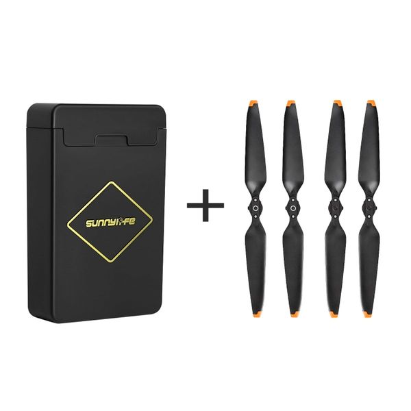 2 Pares de Hélices + Caixa de Transporte para Drone DJI Mavic 3