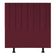 Cabeceira Estofada Cama Box Solteiro 90 Cm Maisa Suede bordô