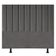 Cabeceira Estofada Cama Box King 195 Cm Paolla Linho cinza