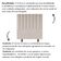 Cabeceira Estofada Cama Box Solteiro 100 Cm Marina Corino bege