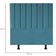 Cabeceira De Cama Solteiro Box 100 Cm Maisa Suede azul Turquesa