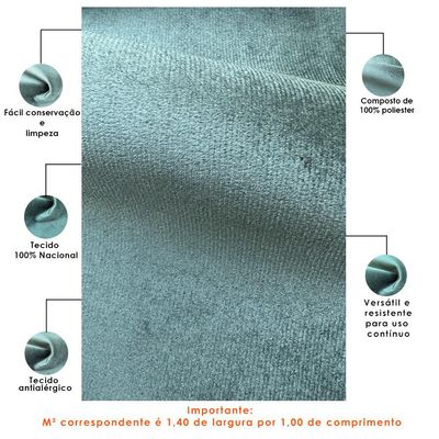 Tecido Suede Verde Musgo Para Poltrona Puff Cabeceira Estofados Decoração T02 Metro - Lyam Decor