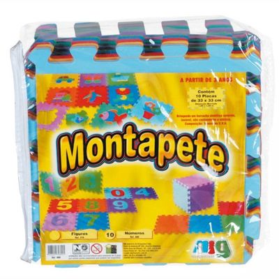 Montapete - Tapete de Números em EVA - NIG