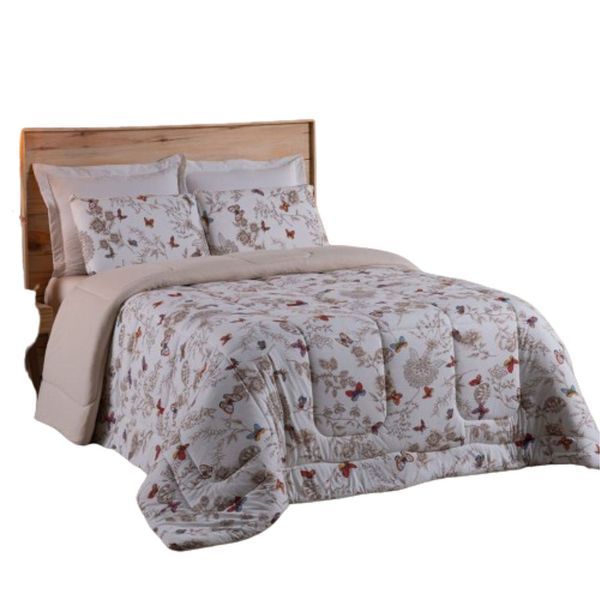 Coberdrom King em Malha de Algodão fio penteado - Rosa Coberdrom King em Malha de Algodão fio penteado - Rosa