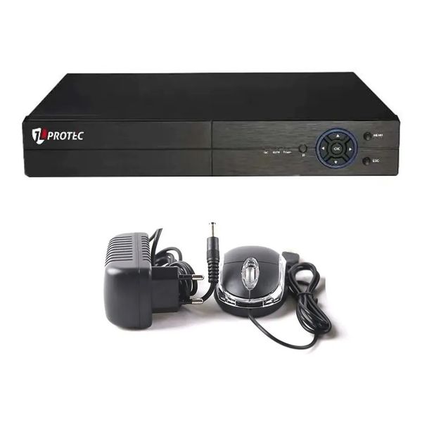 Dvr 04 Canais Multi Hd 5x1 Câmeras P2p Nuvem Full Hd Onvif