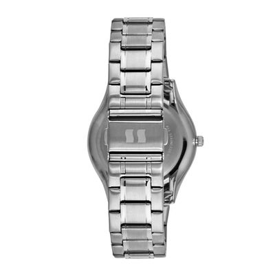 Relógio Seculus Masculino Ref:77282g0svna1 Semi Slim Prateado