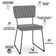 Cadeira Decorativa Estofada Para Sala De Jantar Allana L02 Pied Poule - Lyam Decor