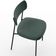 Cadeira Decorativa Estofada Para Sala De Jantar Melina L02 Linho Verde - Lyam Decor