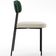 Cadeira Decorativa Para Sala De Jantar Melina L02 Facto Verde Musgo Linho Champagne - Lyam Decor