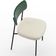 Cadeira Decorativa Para Sala De Jantar Melina L02 Facto Verde Musgo Linho Champagne - Lyam Decor