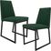 Kit 02 Cadeiras Decorativas Estofada Para Sala de Jantar Dafne L02 Facto Verde Musgo - Lyam Decor