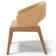 Cadeira de Jantar e Estar Living Estofada Lince L02 Bouclê Mostarda - Lyam Decor