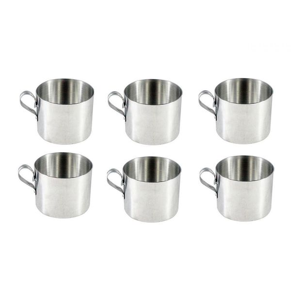 Kit de Caneca Reforçada de Alumínio para Escolas 6 Unidades