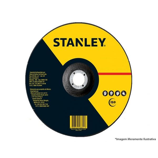 Disco Corte Inox Stanley 7